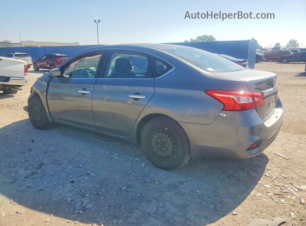 3N1AB7AP4GY251142 2016 NISSAN SENTRA Серый Задняя левая четверть