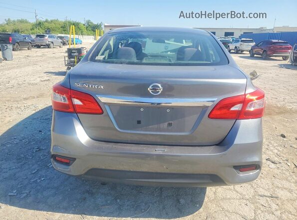 3N1AB7AP4GY251142 2016 NISSAN SENTRA Серый Вид сзади