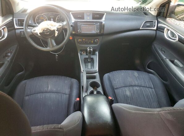3N1AB7AP4GY258057 2016 NISSAN SENTRA Black Dashboard view
