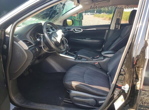 3N1AB7AP4GY258057 2016 NISSAN SENTRA Black Front interior view