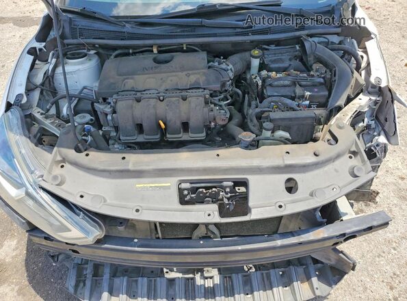 3N1AB7AP4GY292127 2016 NISSAN SENTRA White უკანა სალონის ხედი