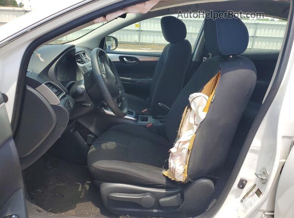3N1AB7AP4GY292127 2016 NISSAN SENTRA White წინა სალონის ხედი