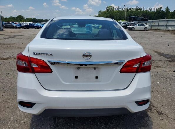 3N1AB7AP4GY292127 2016 NISSAN SENTRA White უკანა ხედი