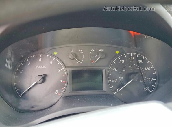 3N1AB7AP4GY292127 2016 NISSAN SENTRA White ხელსაწყოთა პანელის ხედი