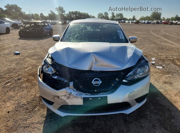 3N1AB7AP4GY306236 2016 NISSAN SENTRA Серебряный Вид спереди