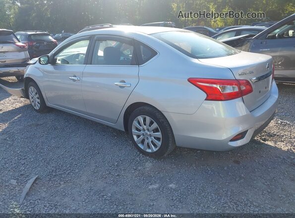 3N1AB7AP4GY311324 2016 NISSAN SENTRA Silver Tył lewy