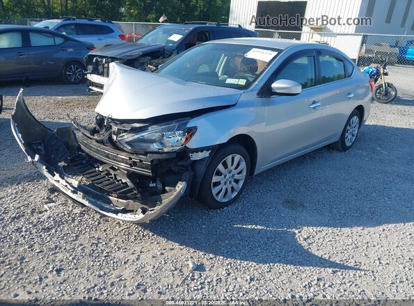 3N1AB7AP4GY311324 2016 NISSAN SENTRA Silver Przód lewy
