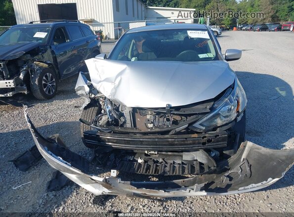 3N1AB7AP4GY311324 2016 NISSAN SENTRA Silver Widok zestawu wskaźników