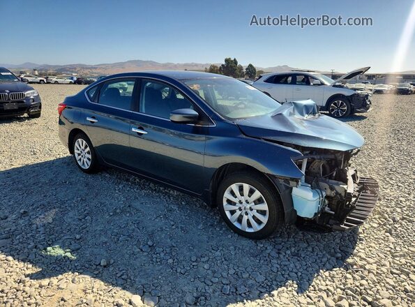 3N1AB7AP4GY315518 2016 NISSAN SENTRA Blue Przód prawy