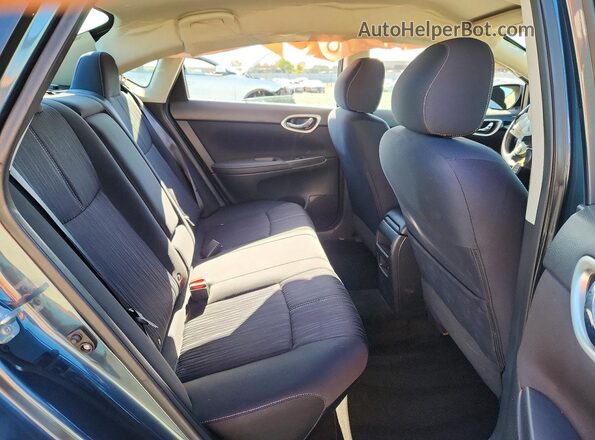 3N1AB7AP4GY315518 2016 NISSAN SENTRA Blue Widok tylnych siedzeń