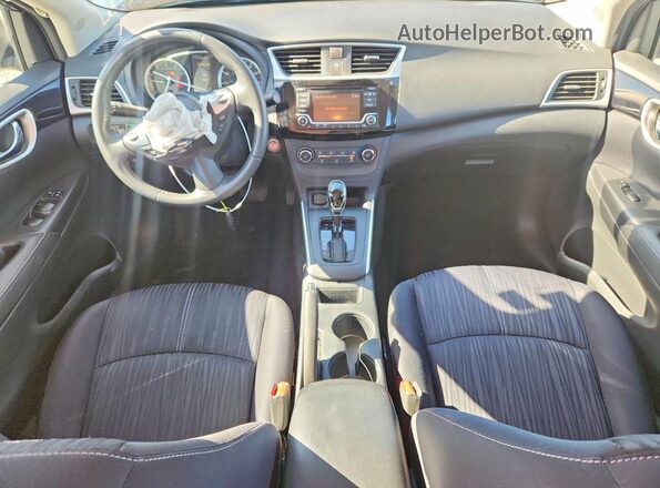 3N1AB7AP4GY315518 2016 NISSAN SENTRA Blue Widok deski rozdzielczej