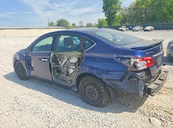 3N1AB7AP4GY315860 2016 NISSAN SENTRA Blue უკანა მარცხენა