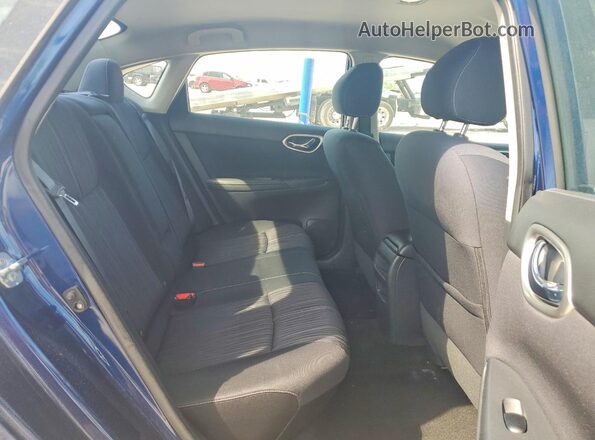3N1AB7AP4GY315860 2016 NISSAN SENTRA Blue უკანა სავარძლების ხედი