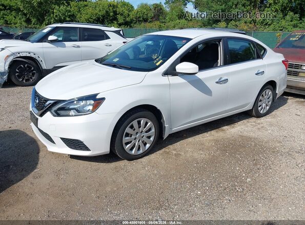 3N1AB7AP4GY318189 2016 NISSAN SENTRA White Vista tres cuartos delantera izquierda