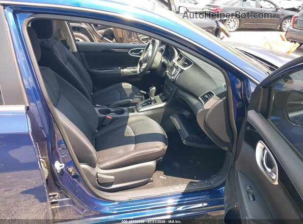 3N1AB7AP4GY319410 2016 NISSAN SENTRA Blue Front interior view
