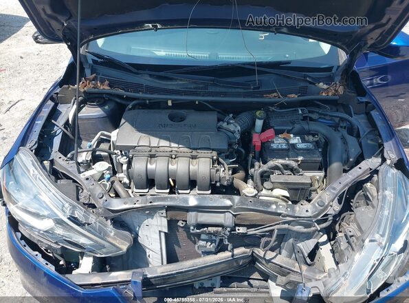 3N1AB7AP4GY319410 2016 NISSAN SENTRA Blue Rear view