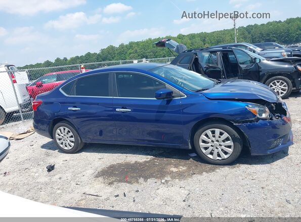 3N1AB7AP4GY319410 2016 NISSAN SENTRA Blue 360 interior view