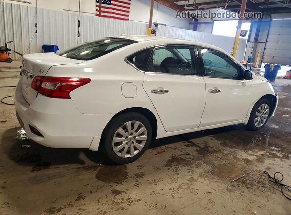 3N1AB7AP4GY325885 2016 NISSAN SENTRA Белый Задняя правая четверть