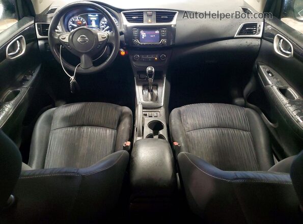 3N1AB7AP4GY325885 2016 NISSAN SENTRA Белый Вид панели приборов