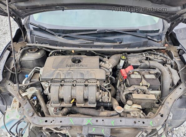 3N1AB7AP4HL648431 2017 NISSAN SENTRA Gray Vista interior trasera