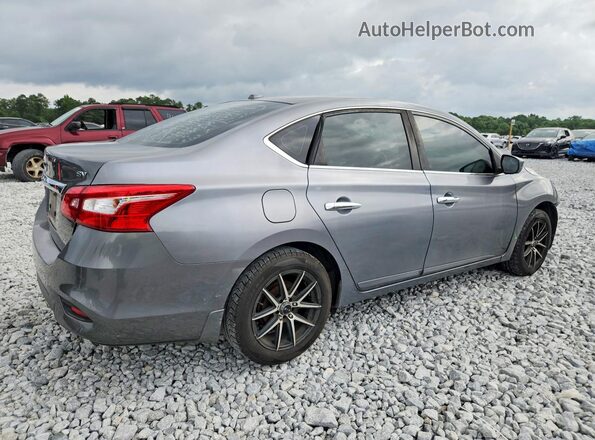 3N1AB7AP4HL648431 2017 NISSAN SENTRA Gray Trasero derecho