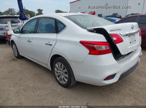 3N1AB7AP4HL664404 2017 NISSAN SENTRA White Tył lewy
