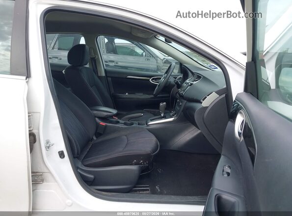 3N1AB7AP4HL664404 2017 NISSAN SENTRA White Widok wnętrza z przodu