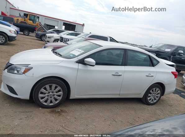 3N1AB7AP4HL664404 2017 NISSAN SENTRA White Widok wnętrza 360 stopni