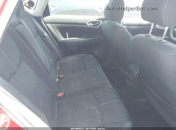 3N1AB7AP4HL664516 2017 NISSAN SENTRA Burgundy Widok naklejki z numerem VIN