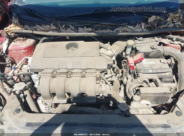 3N1AB7AP4HL664516 2017 NISSAN SENTRA Burgundy Widok z tyłu