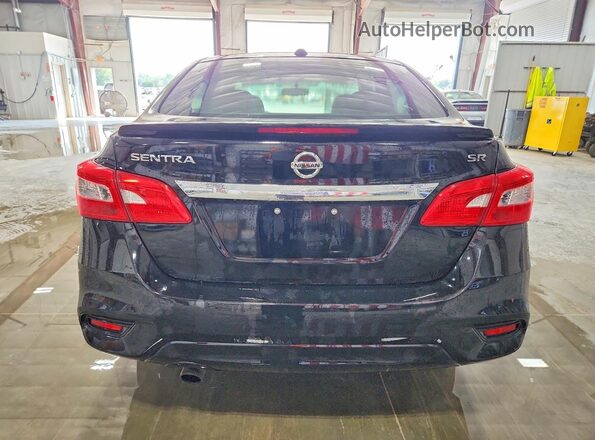 3N1AB7AP4HY209068 2017 NISSAN SENTRA Black Widok z tyłu