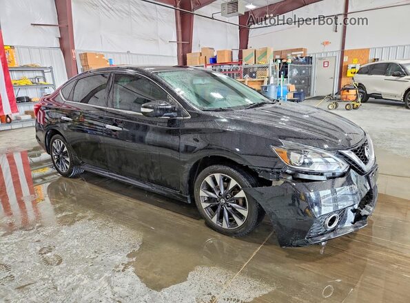 3N1AB7AP4HY209068 2017 NISSAN SENTRA Black Przód prawy