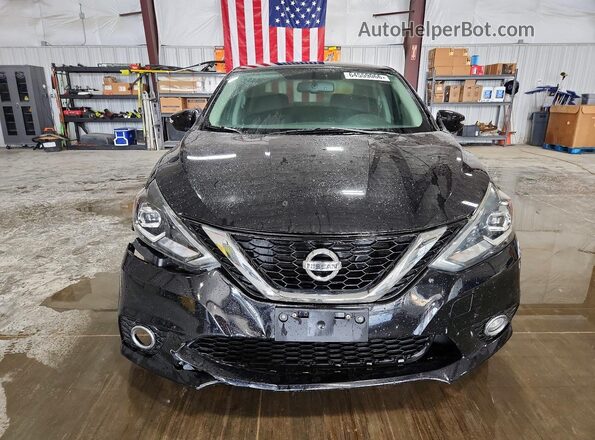 3N1AB7AP4HY209068 2017 NISSAN SENTRA Black Widok z przodu