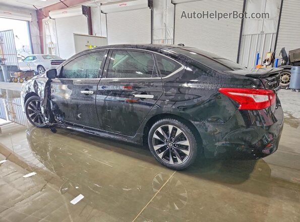 3N1AB7AP4HY209068 2017 NISSAN SENTRA Black Tył lewy
