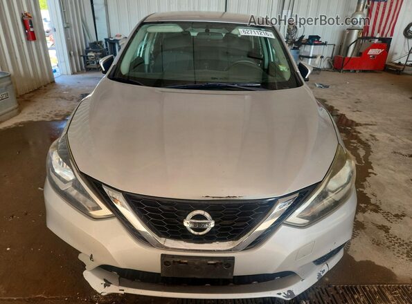 3N1AB7AP4HY212925 2017 NISSAN SENTRA Silver Դիմացի տեսք