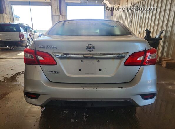 3N1AB7AP4HY212925 2017 NISSAN SENTRA Silver Հետևի տեսք