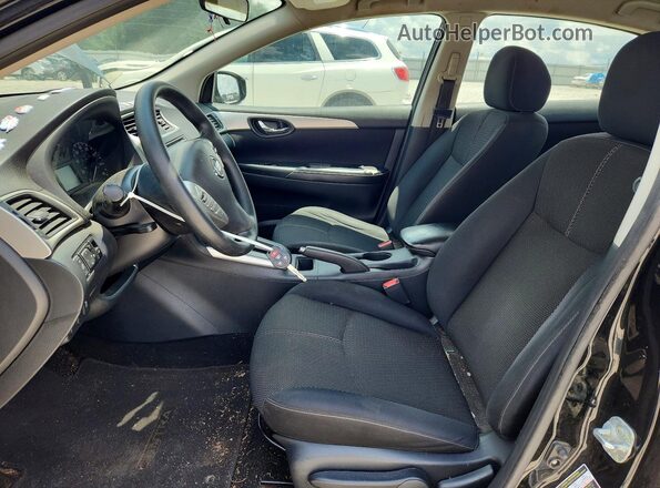 3N1AB7AP4HY219521 2017 NISSAN SENTRA Black Vista interior delantera