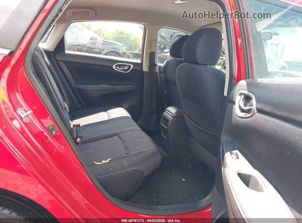 3N1AB7AP4HY222872 2017 NISSAN SENTRA Красный Вид наклейки с VIN-кодом