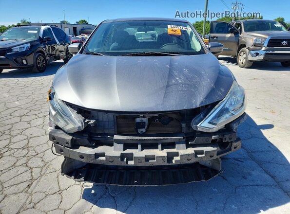 3N1AB7AP4HY240319 2017 NISSAN SENTRA Gray Դիմացի տեսք