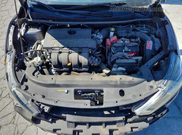 3N1AB7AP4HY240319 2017 NISSAN SENTRA Gray Սալոնի հետևի տեսք