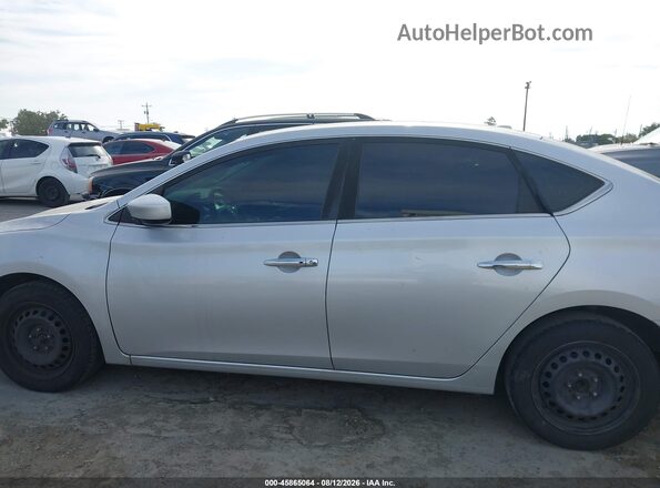 3N1AB7AP4HY252471 2017 NISSAN SENTRA Silver 360 interior view