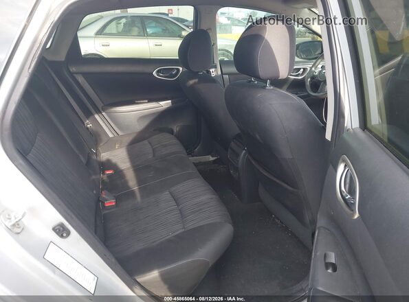 3N1AB7AP4HY252471 2017 NISSAN SENTRA Silver VIN sticker view