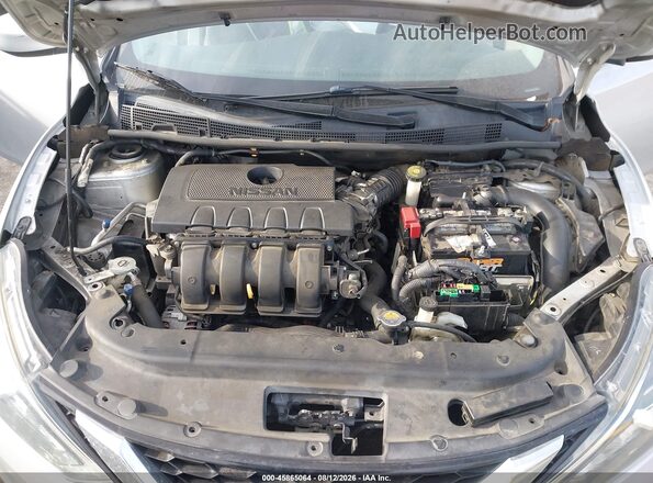 3N1AB7AP4HY252471 2017 NISSAN SENTRA Silver Rear view