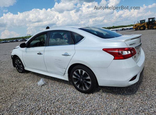 3N1AB7AP4HY255225 2017 NISSAN SENTRA White Tył lewy