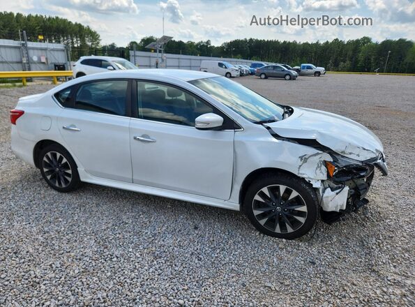 3N1AB7AP4HY255225 2017 NISSAN SENTRA White Przód prawy