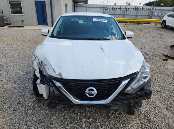 3N1AB7AP4HY255225 2017 NISSAN SENTRA White Widok z przodu