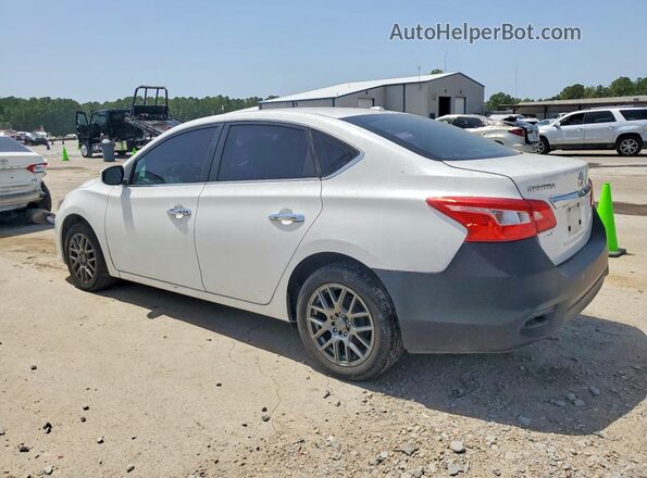 3N1AB7AP4HY262031 2017 NISSAN SENTRA Белый Задняя левая четверть