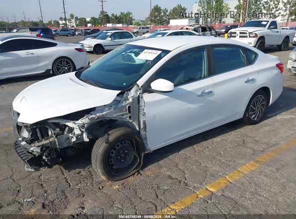 3N1AB7AP4HY264846 2017 NISSAN SENTRA White Vista tres cuartos delantera izquierda
