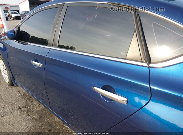 3N1AB7AP4HY265589 2017 NISSAN SENTRA Синий Вид спереди