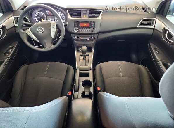 3N1AB7AP4HY267570 2017 NISSAN SENTRA Gray Dashboard view